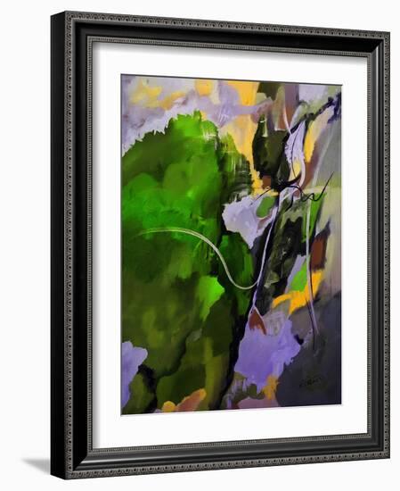 Lush Green Island-Ruth Palmer-Framed Art Print