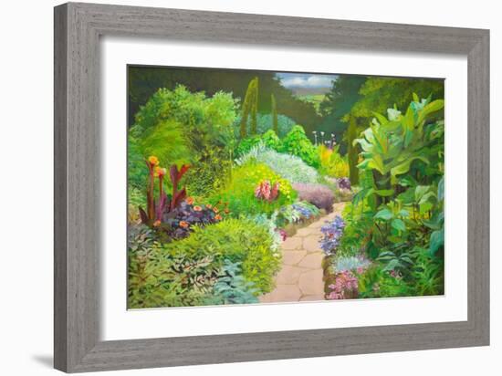 Lush (Oil on Board)-William Ireland-Framed Giclee Print