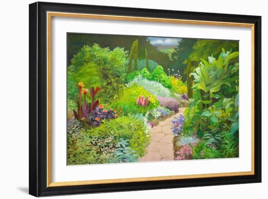 Lush (Oil on Board)-William Ireland-Framed Giclee Print