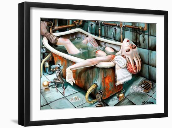 Lush-Leslie Ditto-Framed Art Print