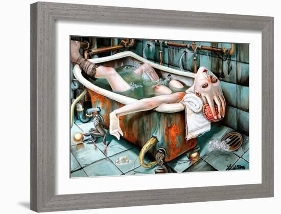 Lush-Leslie Ditto-Framed Art Print