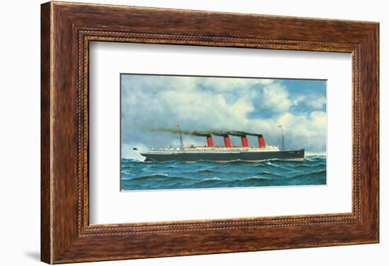 Lusitania, c.1908-Antonio Jacobsen-Framed Premium Giclee Print