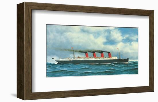 Lusitania, c.1908-Antonio Jacobsen-Framed Premium Giclee Print