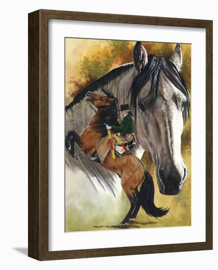 Lusitano-Barbara Keith-Framed Giclee Print