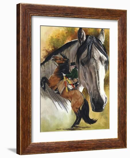 Lusitano-Barbara Keith-Framed Giclee Print