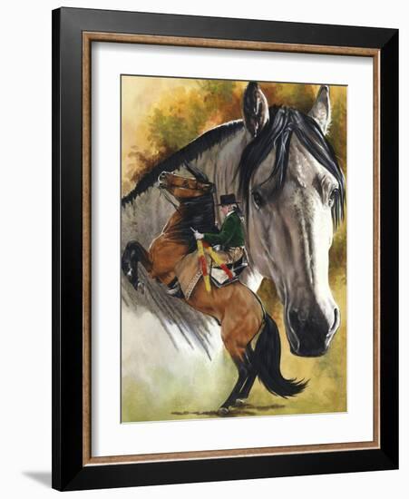 Lusitano-Barbara Keith-Framed Giclee Print