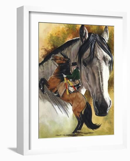 Lusitano-Barbara Keith-Framed Giclee Print