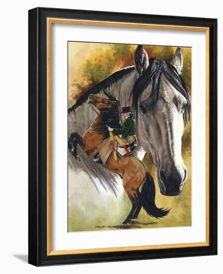 Lusitano-Barbara Keith-Framed Giclee Print