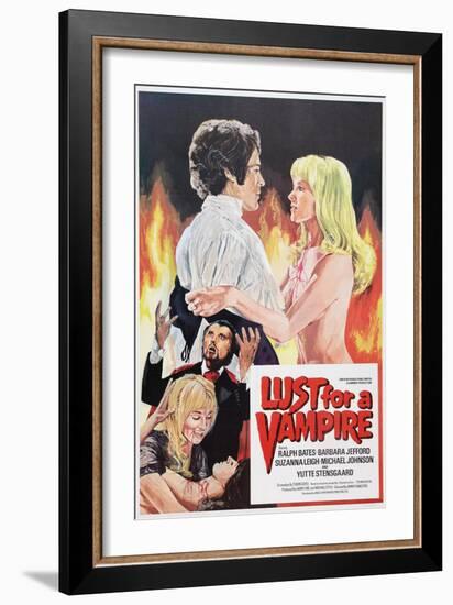 Lust for a Vampire, 1971-null-Framed Premium Giclee Print