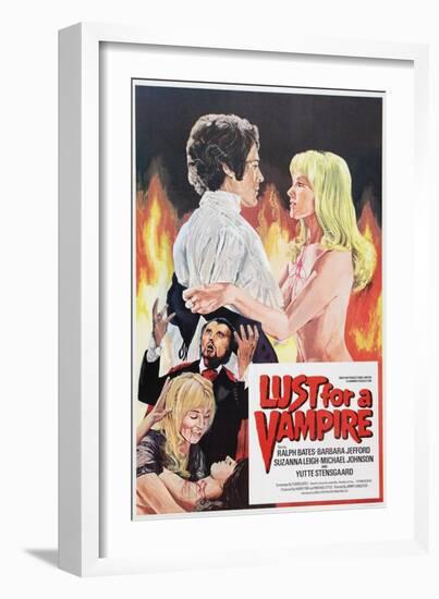 Lust for a Vampire, 1971-null-Framed Premium Giclee Print