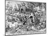 Lust, from the Seven Deadly Sins, Engraved by Pieter Ven Der Heyden, 1558-Pieter Bruegel the Elder-Mounted Giclee Print