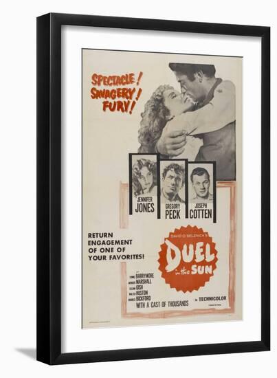 Lust In the Dust, 1946, "Duel In the Sun" Directed by King Vidor-null-Framed Giclee Print