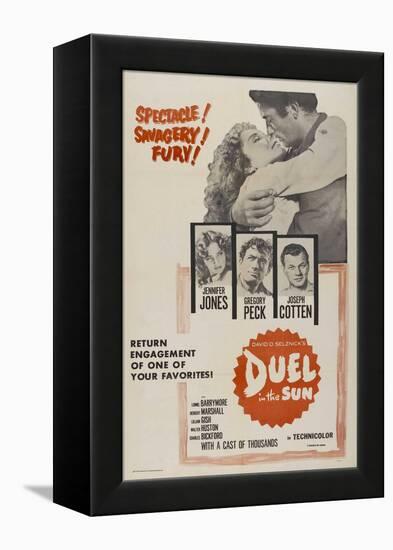 Lust In the Dust, 1946, "Duel In the Sun" Directed by King Vidor-null-Framed Premier Image Canvas