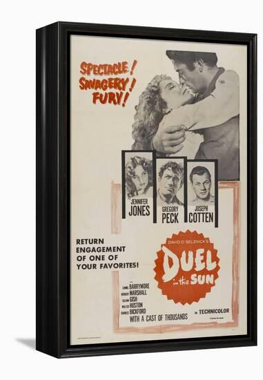 Lust In the Dust, 1946, "Duel In the Sun" Directed by King Vidor-null-Framed Premier Image Canvas