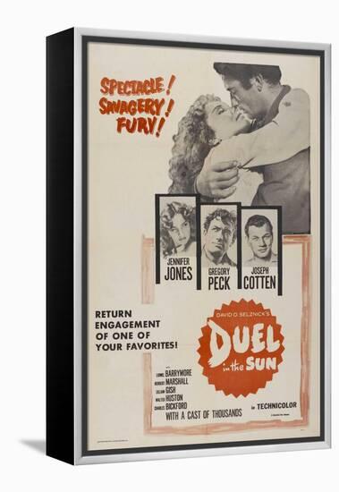 Lust In the Dust, 1946, "Duel In the Sun" Directed by King Vidor-null-Framed Premier Image Canvas