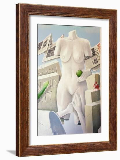 Lust, Legal Consequences of 11th Commandment-Lincoln Seligman-Framed Giclee Print