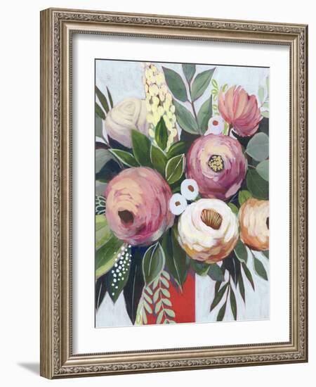 Lustrous Bouquet I-Grace Popp-Framed Art Print