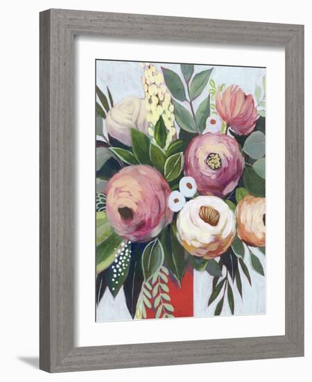 Lustrous Bouquet I-Grace Popp-Framed Art Print