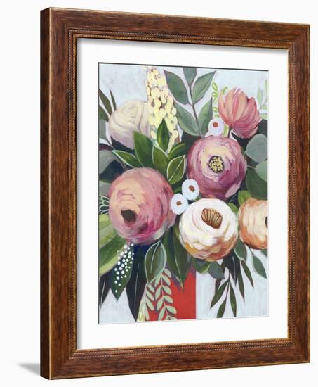 Lustrous Bouquet I-Grace Popp-Framed Art Print