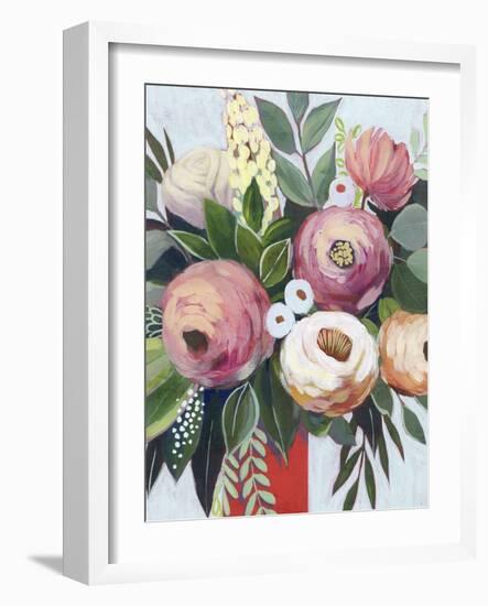 Lustrous Bouquet I-Grace Popp-Framed Art Print