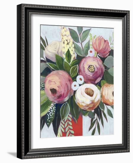 Lustrous Bouquet I-Grace Popp-Framed Art Print