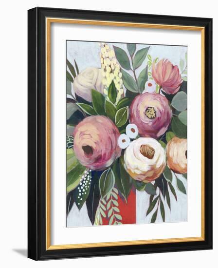 Lustrous Bouquet I-Grace Popp-Framed Art Print