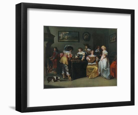 'Lute; unknown painter of the seventeenth century', 1948-Unknown-Framed Giclee Print