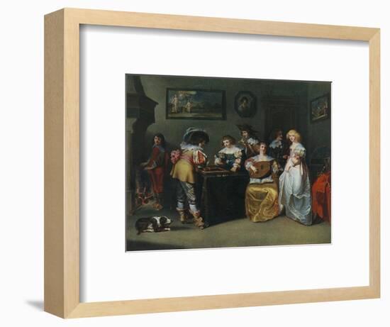 'Lute; unknown painter of the seventeenth century', 1948-Unknown-Framed Giclee Print