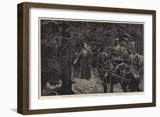 Luther Made Prisoner by the Saxon Knights in the Forest of Thuringia-Richard Caton Woodville II-Framed Giclee Print