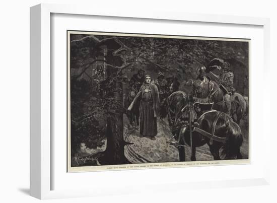 Luther Made Prisoner by the Saxon Knights in the Forest of Thuringia-Richard Caton Woodville II-Framed Giclee Print