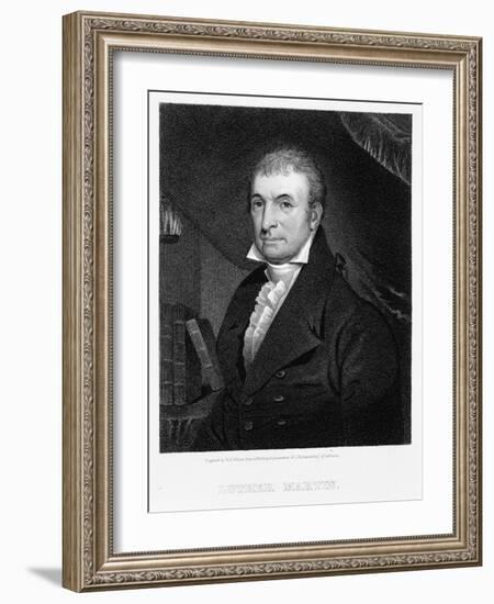 Luther Martin-William A. Wilmer-Framed Giclee Print