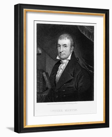 Luther Martin-William A. Wilmer-Framed Giclee Print