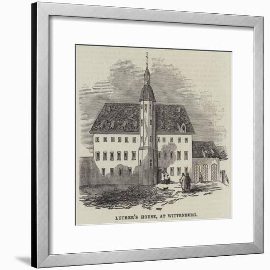 Luther's House, at Wittenberg-null-Framed Giclee Print