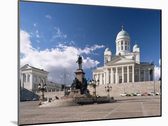 Lutheran Cathedral, Helsinki, Finland, Scandinavia-Adam Woolfitt-Mounted Photographic Print