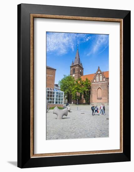 Lutheran Church in Kolding, Denmark-Michael Runkel-Framed Photographic Print