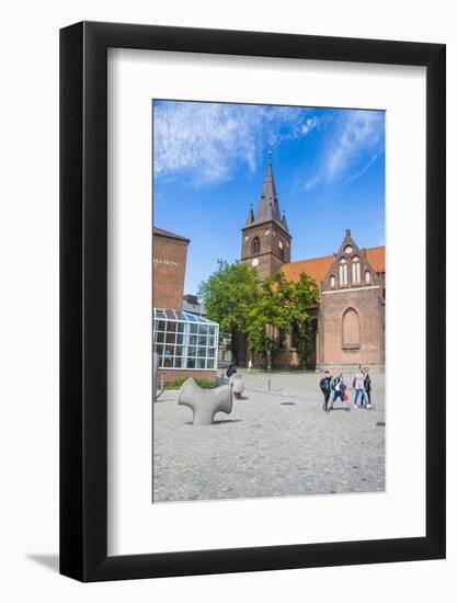 Lutheran Church in Kolding, Denmark-Michael Runkel-Framed Photographic Print