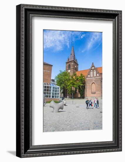 Lutheran Church in Kolding, Denmark-Michael Runkel-Framed Photographic Print