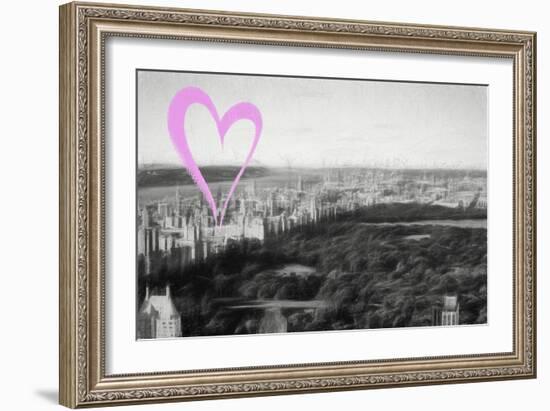 Luv Collection - New York City - Central Park-Philippe Hugonnard-Framed Art Print