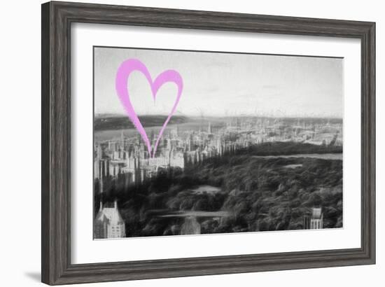 Luv Collection - New York City - Central Park-Philippe Hugonnard-Framed Art Print