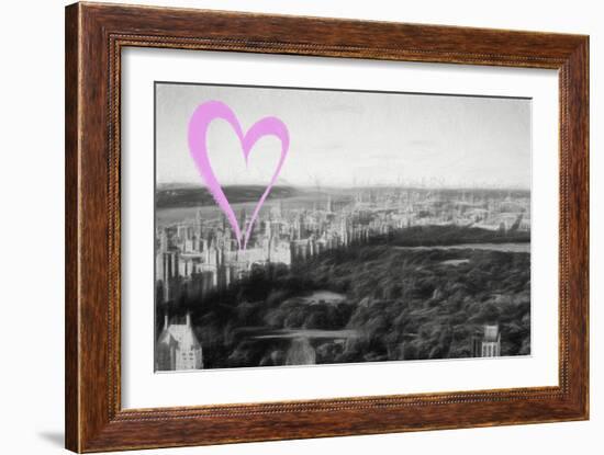 Luv Collection - New York City - Central Park-Philippe Hugonnard-Framed Art Print