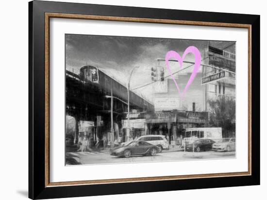 Luv Collection - New York City - Coney Island Traffic-Philippe Hugonnard-Framed Art Print