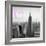 Luv Collection - New York City - Downtown City II-Philippe Hugonnard-Framed Art Print