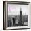 Luv Collection - New York City - Downtown City II-Philippe Hugonnard-Framed Art Print