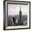 Luv Collection - New York City - Downtown City II-Philippe Hugonnard-Framed Art Print