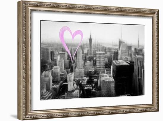 Luv Collection - New York City - Downtown City V-Philippe Hugonnard-Framed Art Print