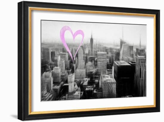 Luv Collection - New York City - Downtown City V-Philippe Hugonnard-Framed Art Print