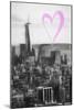 Luv Collection - New York City - Downtown Manhattan-Philippe Hugonnard-Mounted Art Print
