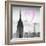 Luv Collection - New York City - Empire State Building II-Philippe Hugonnard-Framed Art Print