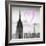 Luv Collection - New York City - Empire State Building II-Philippe Hugonnard-Framed Art Print