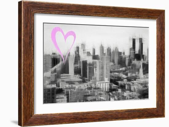 Luv Collection - New York City - Hell's Kitchen District-Philippe Hugonnard-Framed Art Print